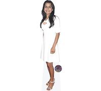 Celebrity Cutouts Nanette Barragan (White Dress) Mini Formato