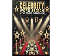 Celebrity Word search puzzle book: Word searches with easy words about Hollywood, Celebrities, and more 6x9 inches, 110 pages 50 Plus puzzles