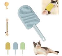 Celery Pets Cat Tongue Comb, Cat Tongue Comb, Pet Ice Cream Massage Comb, Cat Tongue Licking Hair Comb, Cat Grooming Brush, Simulated Cat Tongue Comb For Cat Grooming Shedding (Blue)