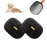 Celery Pets Hair Remover, Celery Pets Double Sided Grooming Glove, Celery Pets Grooming Glove, Cat Grooming Gloves, Reusable Pet Hair Remover Gloves for Washing, Deshedding, Grooming(2pcs)