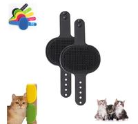 Celery Pets Silicone Grooming Strap Pad, Silicone Grooming Strap Pad, Cat Self Groomer, Adjustable Silicones Pet Groomings Tool, For Climbing Frames & Table Legs (black)