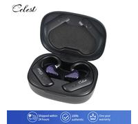 Celest T1 Gancio per l'orecchio Auricolare V5.3 Cuffie Bluetooth senza fili Cavo per cuffie impermeabili Cuffie TWS per chiamate musicali HiFi IEM