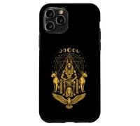 Celeste Geometria Sacra Egiziano Dio Anubis Egitto Custodia per iPhone 11 Pro