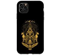Celeste Geometria Sacra Egiziano Dio Anubis Egitto Custodia per iPhone 11 Pro Max