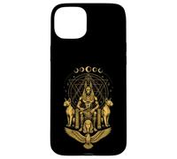 Celeste Geometria Sacra Egiziano Dio Anubis Egitto Custodia per iPhone 15 Plus