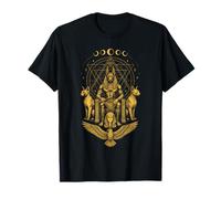 Celeste Geometria Sacra Egiziano Dio Anubis Egitto Maglietta