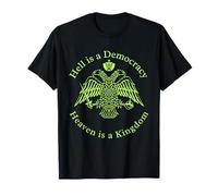 Celeste Kingdom Aquila bizantina Cristiana Ortodossa Maglietta