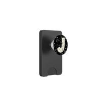Celeste Lettera J Sole Luna Vintage Alfabeto PopSockets PopWallet per MagSafe