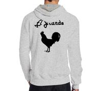Celeste Luke Mens Hoodies Back Print Felpa con cappuccio onesta con cappuccio pe