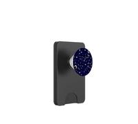 Celeste Luna Stella Costellazione Blu Navy Cielo Notturno Meteo PopSockets PopWallet per MagSafe