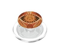 Celeste Sole Viso Spirituale Retro Natura Estetica Arte PopSockets PopGrip per MagSafe