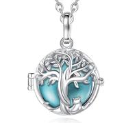 CELESTIA Chiama Angeli Gravidanza Albero Della Vita Ciondolo Gravidanza Collana Richiamo Degli Angeli Gravidanza Collane Lunghe Donna Regali Per Donne Incinte