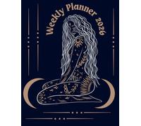 Celestial 2024 Weekly Planner: Moon and Stars Goddess