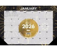 Celestial 2026 17 X 12 Small Monthly Deskpad BOOK NUOVO