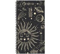 Celestial Academic July 2024 - June 2025 3.5 X 6.5 Softcover Weekly Spiral Planner