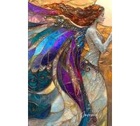 Celestial Angel Dreams Journal: A Magical Writing Notebook with Surreal Angel Art, Sparkles, and Vivid Metallic Colors