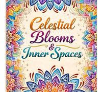 Celestial blooms & inner spaces: A Mandala Coloring Book for Girls & Women Featuring 25 Relaxing Designs