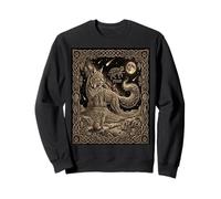 Celestial Bobcat Tarocchi Costellazione Deserto Luna Astron Felpa