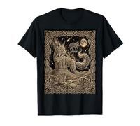 Celestial Bobcat Tarocchi Costellazione Deserto Luna Astron Maglietta