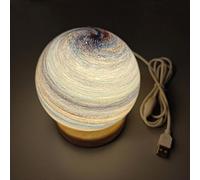 Celestial Body Decor Night Light, Globe Nightlight, Star Solar System Light, Nightlight for Room Space Decor Ambiance Lamp for Living Room, Bedroom, Home Decor (Evening glow)