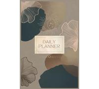 Celestial Daily Planner, 6x9” Elegant Paperback Journal with Hourly Schedule, Appointments & Goals, 120 Pages, Moon & Stars Astrology-Inspired Organizer