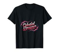Celestial Dreamer Galaxy Typography Space Inspired Design Maglietta