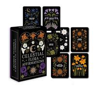 CELESTIAL Flora Carte Affermative Dell’Autoamore 52 Carte + Manuale