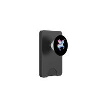 Celestial Grace incantato viola, rosa, blu carino unicorno PopSockets PopWallet per MagSafe