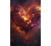 Celestial Heart: A Lined Journal for Writing and Notes