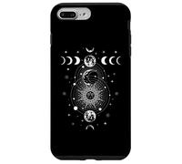 Celestial Moon Phase All Seeing Eye Crystals Stars Vintage Custodia per iPhone 7 Plus/8 Plus