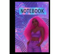 Celestial Muse: Holographic Glam Notebook for Creativity & Self-Expression: 8.5" x 11" Large Lined Journal | 170 Pages | Perfect for Writing, ... | Aesthetic Black Girl Magic Cover Design