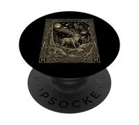 Celestial Mystic Stag Constellation Tarocchi Carta PopSockets PopGrip Adesivo