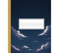 Celestial Night Sky & Clouds Composition Notebook: A Dreamy Aesthetic Space Journal with Starry Background | Calming Blue Notebook for Students, Astronomy Lovers, and Dreamers