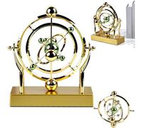 Celestial Orbit Perpetual Motion Pendulum, Perpetual Motion Machine Kinetic Art, Magnetic Orbital Spinner, Swinging Kinetic Motion Dimostratore Creative Home Rotary Decoration