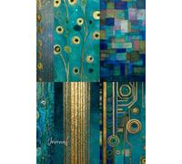 Celestial Patterns Journal: Magical Designs with Metallic Gold Accents: A Stunning Notebook with Glittering Teal, Turquoise, Dark Blue, Yellow & Deep ... Hues for Writing, Reflection, and Inspiration