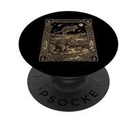 Celestial Quokka Tarocchi Astronomia Mito PopSockets PopGrip Adesivo