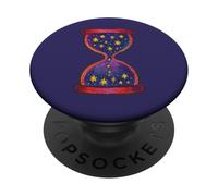 Celestial Sands Clessidra Cosmic Time Flow Starry PopSockets PopGrip Adesivo