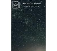 Celestial Serenity: A Motivational Sketchbook: 100 Inspirational Quotes for Creativity, Reflection & Peaceful Journaling
