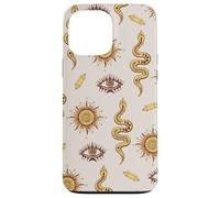 Celestial Snake Mystical Serpent Dark Academia Pattern Custodia per iPhone 13 Pro Max