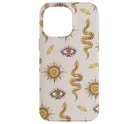 Celestial Snake Mystical Serpent Dark Academia Pattern Custodia per iPhone 14 Pro Max