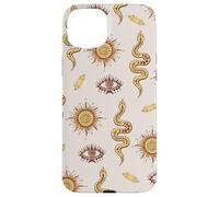 Celestial Snake Mystical Serpent Dark Academia Pattern Custodia per iPhone 15 Plus