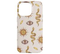 Celestial Snake Mystical Serpent Dark Academia Pattern Custodia per iPhone 15 Pro Max