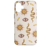 Celestial Snake Mystical Serpent Dark Academia Pattern Custodia per iPhone 16 Plus