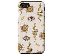 Celestial Snake Mystical Serpent Dark Academia Pattern Custodia per iPhone SE (2020) / 7/8