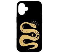 Celestial Snake Mystical Serpent Witchy Aesthetic Custodia per iPhone 16