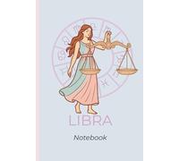 Celestial Spirit: Blank Lined Notebook for Charming Libra Energy | 6x9 Astrology Journal for Indecisive Women, Teens & Men for School, Office, Manifesting, Gratitude or Daily Notes