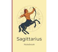 Celestial Spirit: Blank Lined Notebook for Wild Sagittarius Energy | 6x9 Astrology Journal for Restless Women, Teens & Men for School, Office, Manifesting, Gratitude or Daily Notes