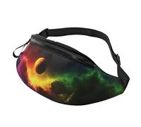 Celestial Stars - Marsupio a tracolla con stelle e costellazioni, 14 x 35 cm, A23, Taglia unica