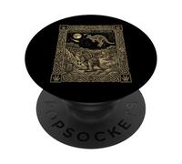 Celestial Wallaby Tarocchi Mito Astronomia PopSockets PopGrip Adesivo