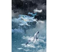 Celestial Whale Notebook: A Dreamy Lined Journal for Writing and Reflection